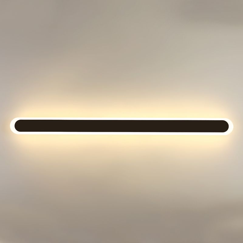 Luminaires d'éclairage d'applications linéaires de style moderne Metal 1 luminaire mural lumineux