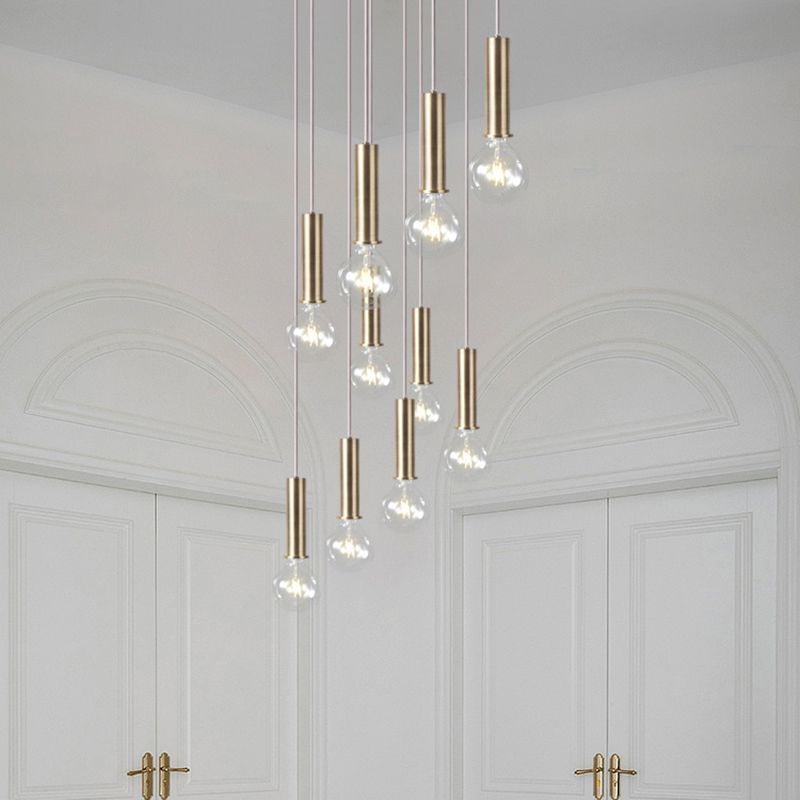 Bulk Hanging Light Industrial Style Style Uccidmento a pendente per salotto