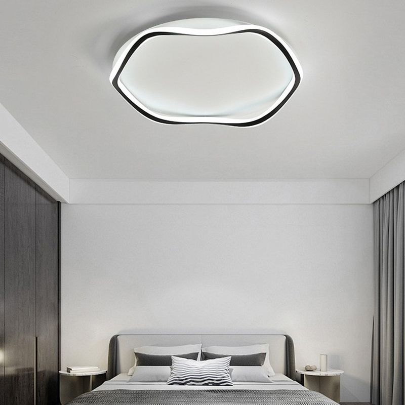 Metalen Plafond Opgezette Licht Moderne Eenvoudige Stijl LED Plafond Lamp voor Slaapkamer