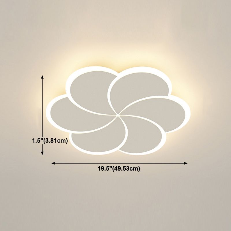 Moderne lampade da incasso Windmill Iron 1 luce Lampade da incasso in bianco