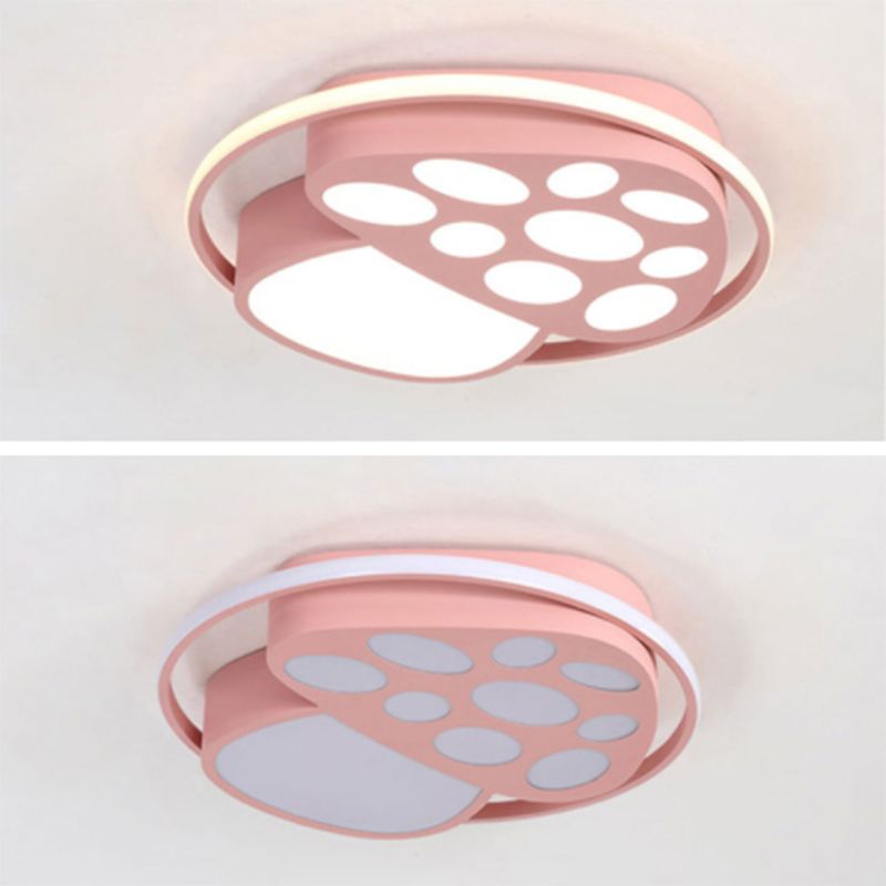 Kids Flush Mount Light Fixtures Acrylic Flushmount