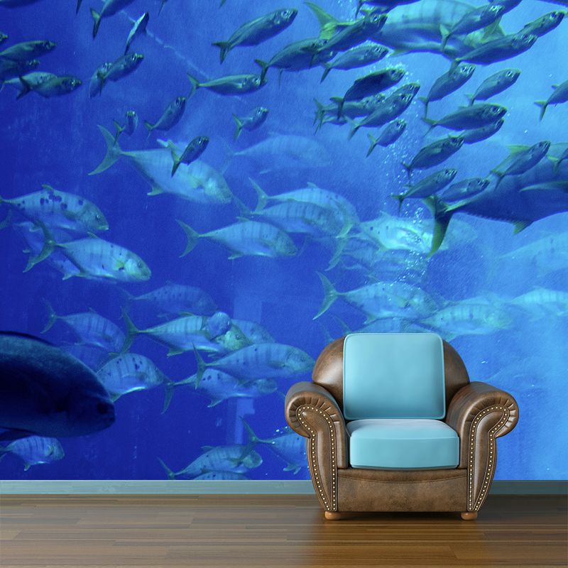 Undersea World Wall Decor for Living Room Sleeping Room, Moisture Resistant