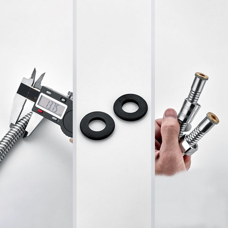 Contemporary Handheld Shower Head High Flow 4-Spray Patterns Wall-Mount Showerhead