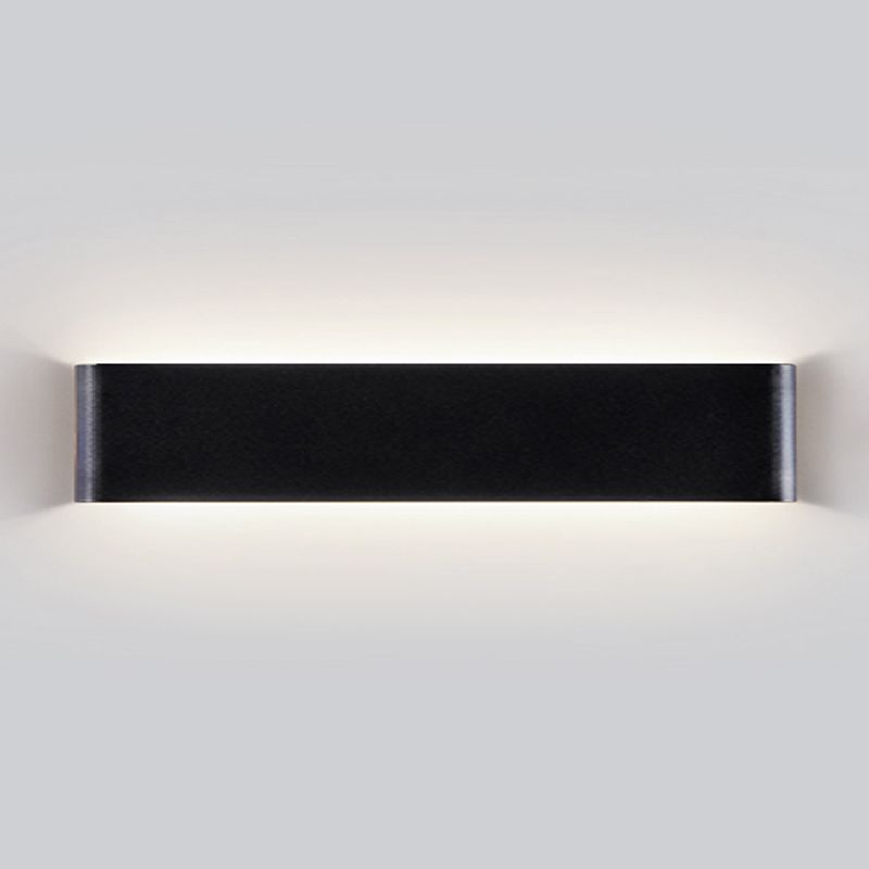 Metal Square Wall Lighting Modern 1 Light Wall Mounted Light Fixture