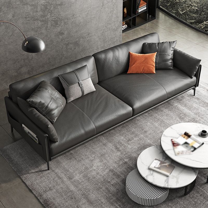 Living Room Contemporary Pillow Top Arm Standard Pillows Sofa Chaise