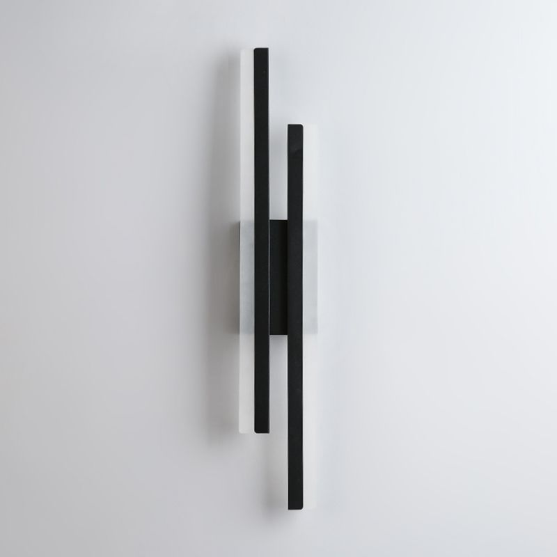 Einfachheit Metall Wandleuchte moderne geometrische Wandleuchte Leuchten für Schlafzimmer