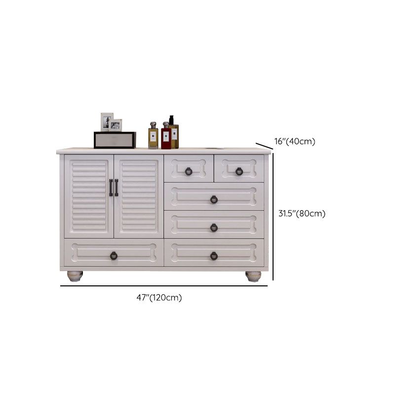 15.6-inch W Traditional Storage Chest Manufactured Wood Storage Chest Dresser