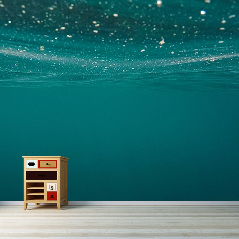 Modern Photography Mural Wallpaper Underwater Living Room Wall Mural