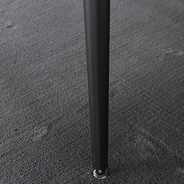 Modern 1/4/5/7 Pieces Dining Set Sintered Stone Top Dining Table with Leather Chairs