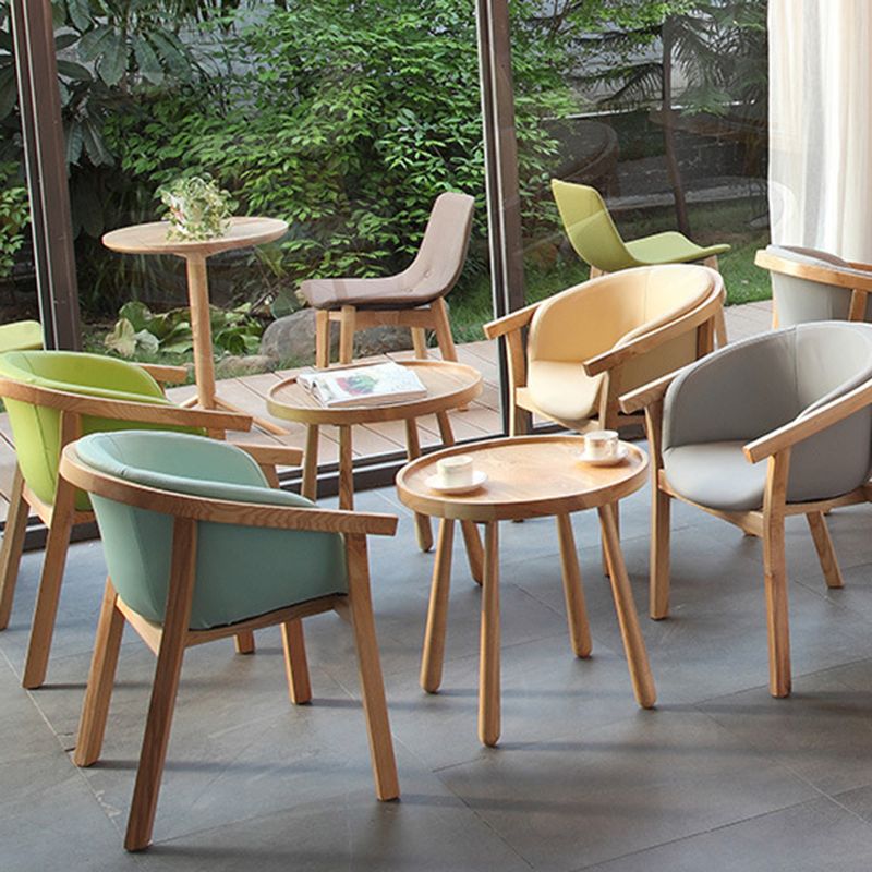 Wood Side Dining Arm Chairs Contemporary Dining Side Arm Chairs