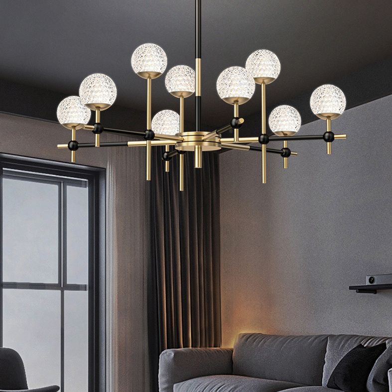 Branch Iron Suspension Light Postmodern Chandelier for Living Room Dinning Room