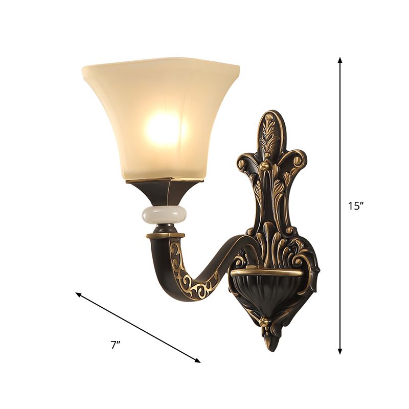 Lámpara de pared de 1/2 bombas de 1/2 bulb