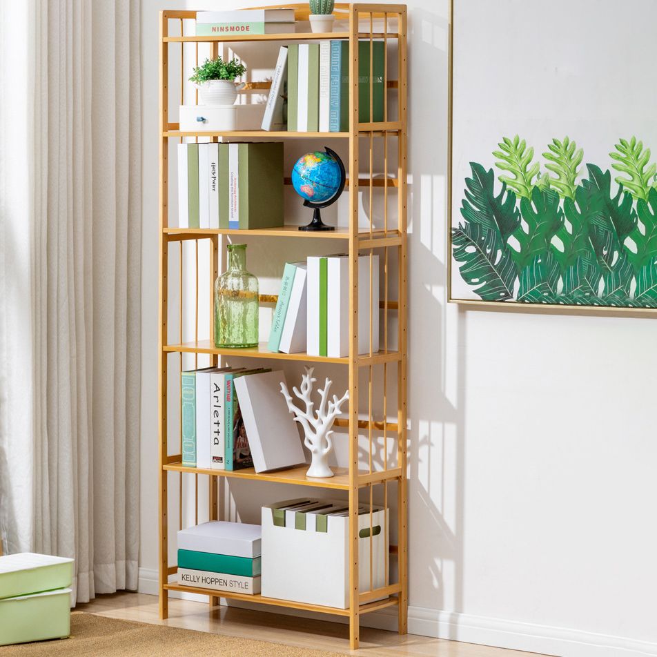 Rectangle Wooden Bookshelf Modern Style Home Office Bookcase