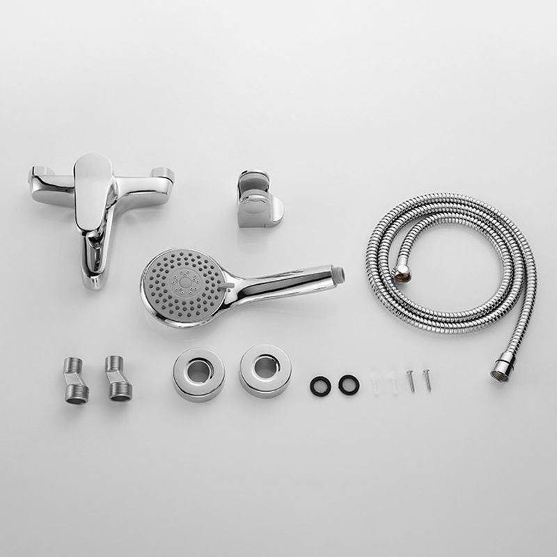 Bathroom Tub Spout Wall Mounted Hand Shower Fixed Bathtub Faucet