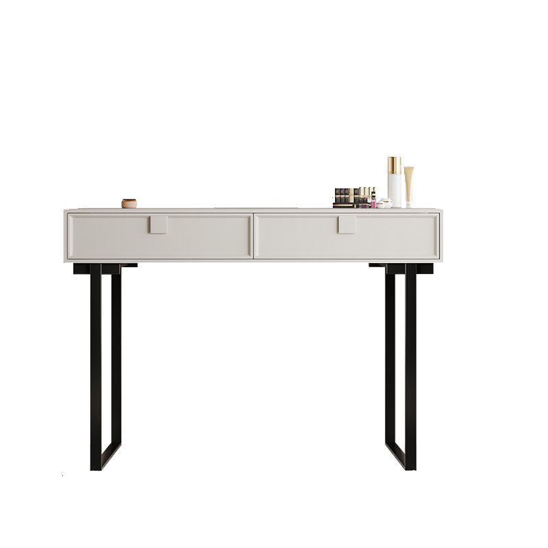 Standing White Makeup Vanity Desk Bedroom Vanity Dressing Table Set