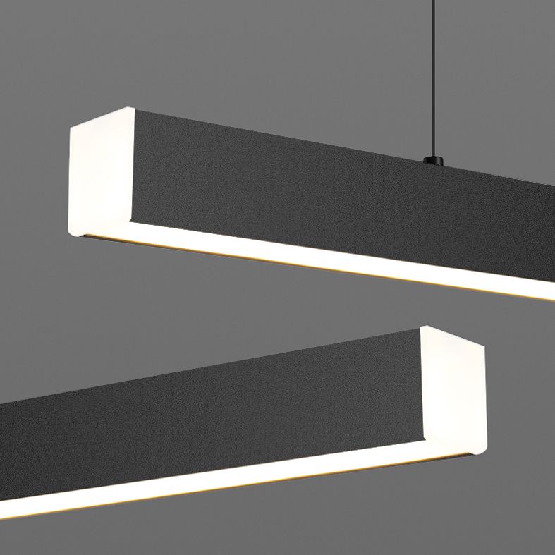 Linear Island Pendant LED New Modern Ceiling Pendant Light for Dining Room