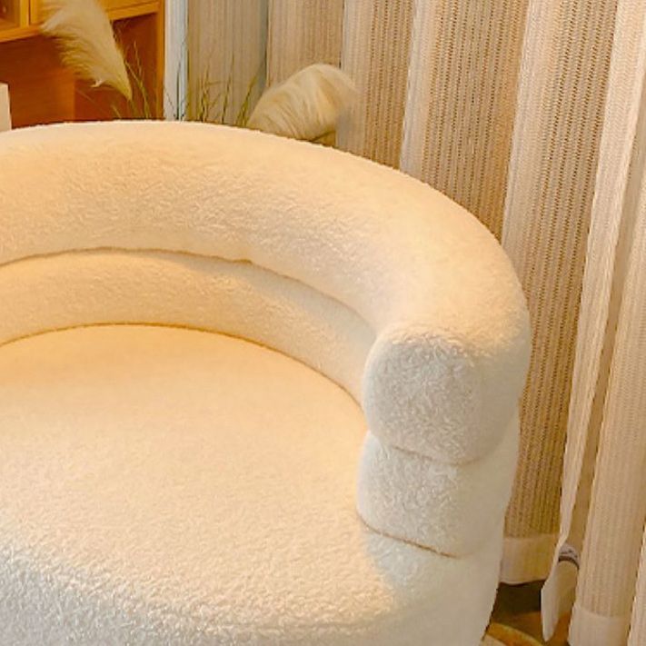 Ultra-Modern Arms Included Armchair Solid Color Arm Chair for Living Room