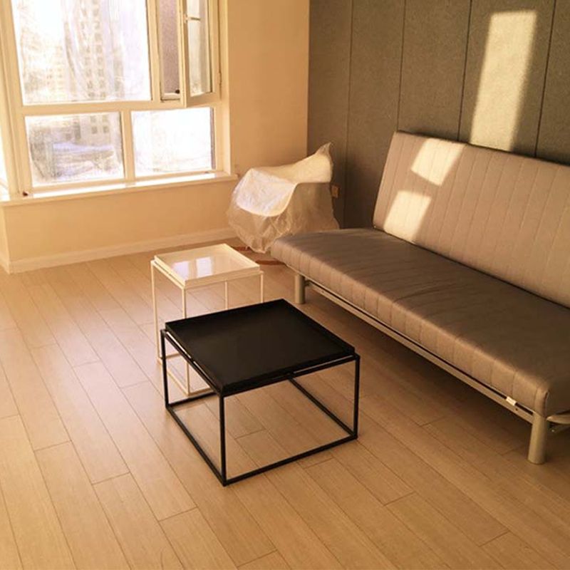 Square Iron Coffee Table Modernism Simple Frame Cocktail Table
