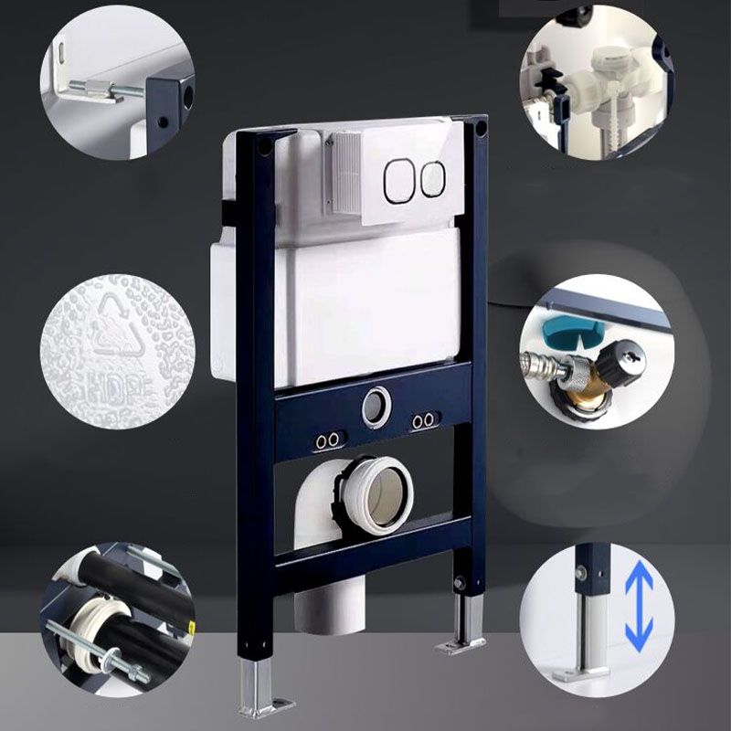 Wall-mounted Toilet Household In-wall Hidden Tank Soft-Close Seat Toilet