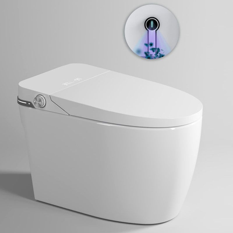 Ultraviolet Sterilization Toilet Elongated Floor Mounted One Piece Toilet