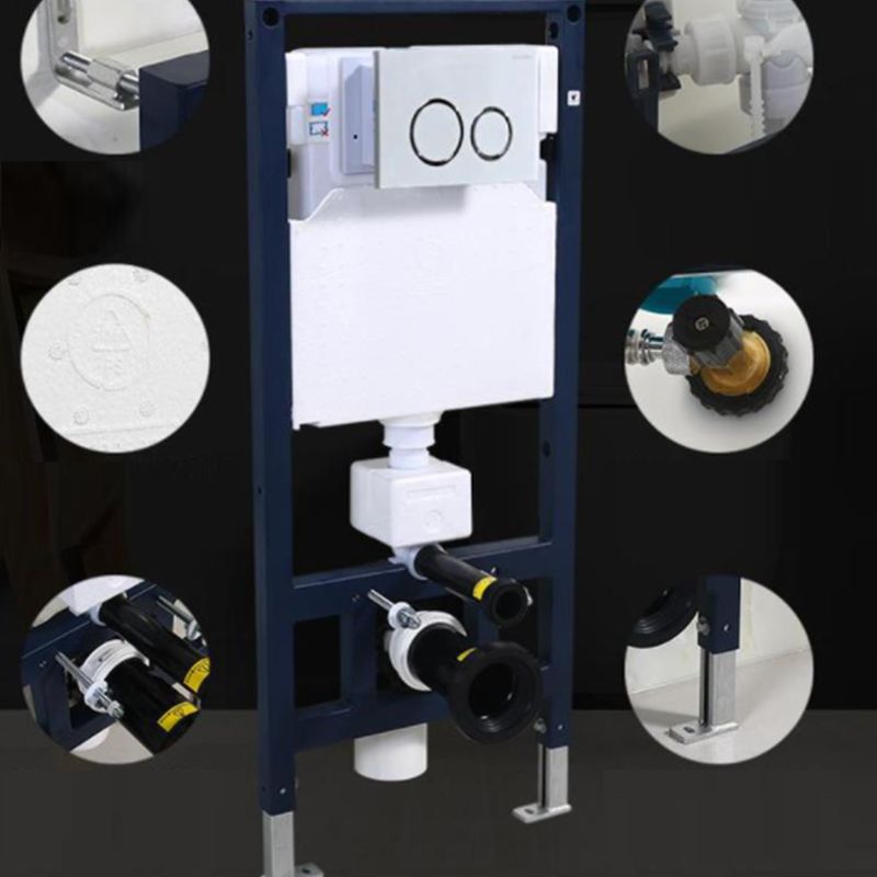 Contemporary Wall Hung Toilet Bowl White Seat Included Urine Toilet for Bathroom