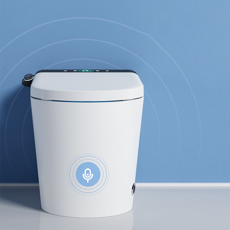 Modern Heated Seat Toilet Bowl Floor Mount ABS Toilet with Toilet Seat