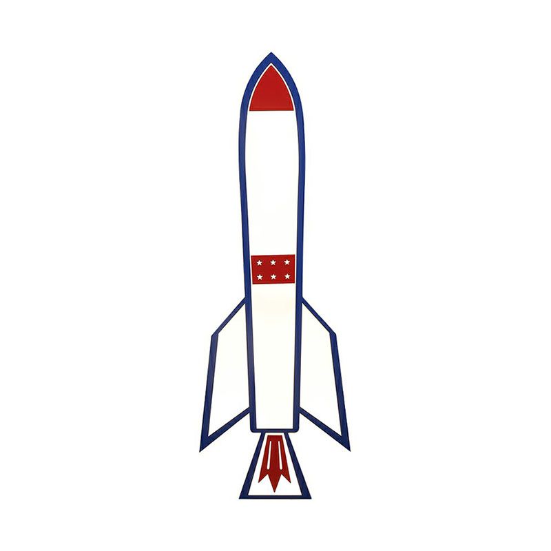 Rocket Child Room Lampada da soffitto a LED con montaggio a incasso Semplicità in acrilico Lampada da soffitto con montaggio a incasso in blu