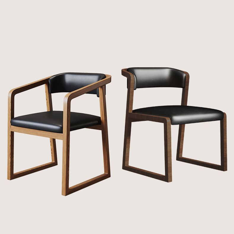 Las sillas de fresno de estilo tradicional abren la silla de comedor de la cocina del brazo trasero sola