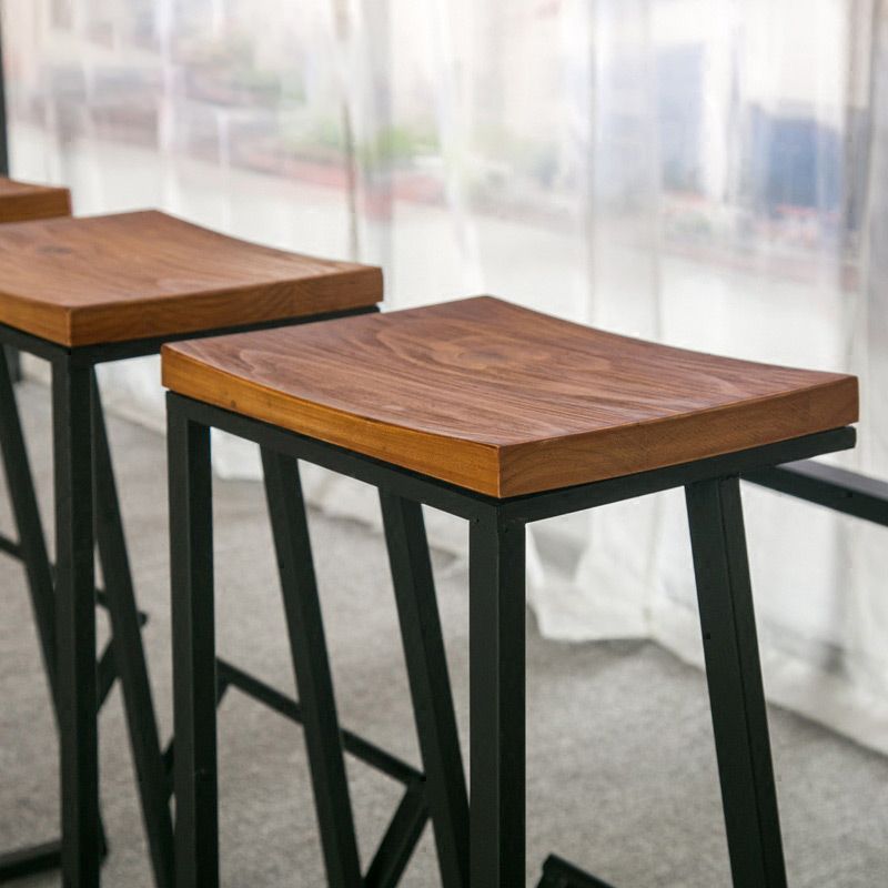 Solid Wood Table and Stool Set 1/2/7 Pieces Counter Height Pub Set