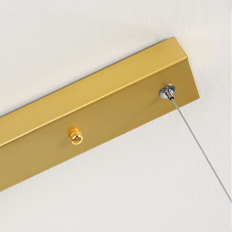 Candelier de la isla de ciervo moderno Candelera de 2 cabezas de restaurantes de iluminación colgante de iluminación