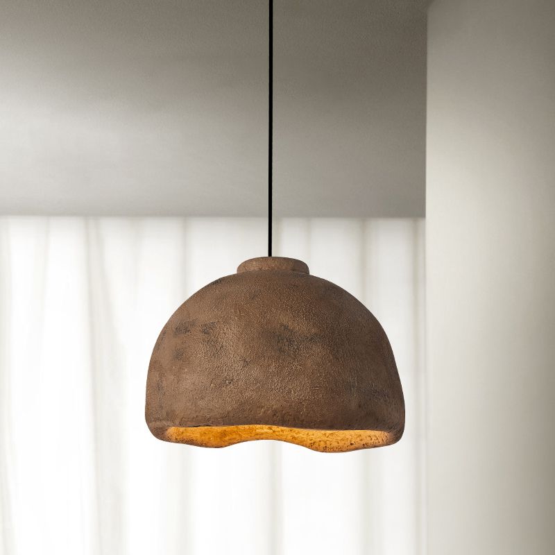 Plastic Bowl Shade Hanging Lights Modern Style 1 Head Hanging Mount Montage voor restaurant