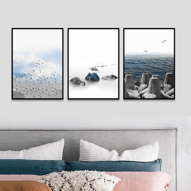 Fotografie, Naturlandschaft, Leinwandkunst, helle Farbe, zeitgenössische Wanddekoration für das Wohnzimmer