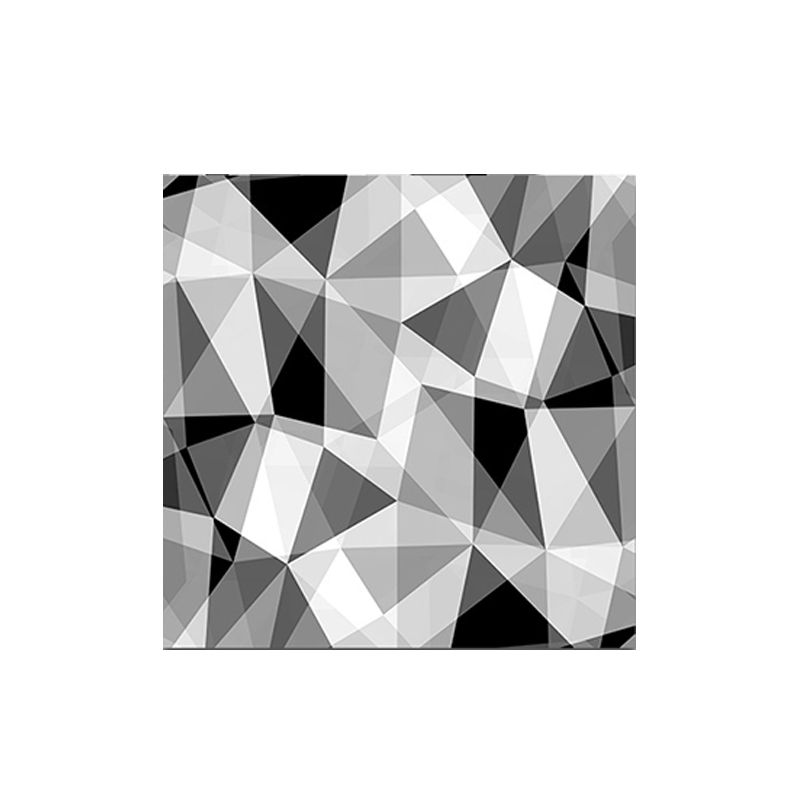 Geometry 3D Triangle Wallpapers 18 Pcs Adhesive Modern Kitchen Backsplash Wall Covering, 7.8-sq ft