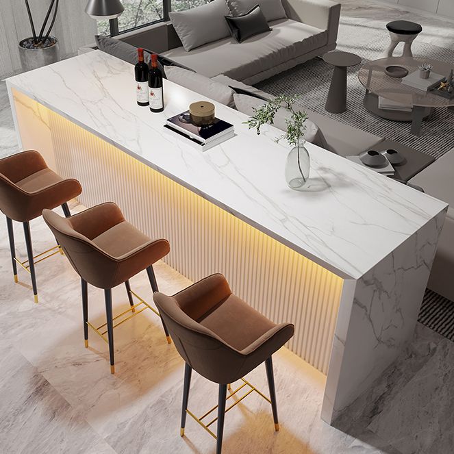 Rectangle Counter Height Dining Table Contemporary Bar Wine Table