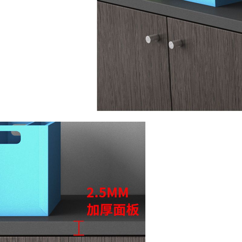 Modern Style Filing Cabinet Wood Vertical Filing Cabinet with Locking Storage