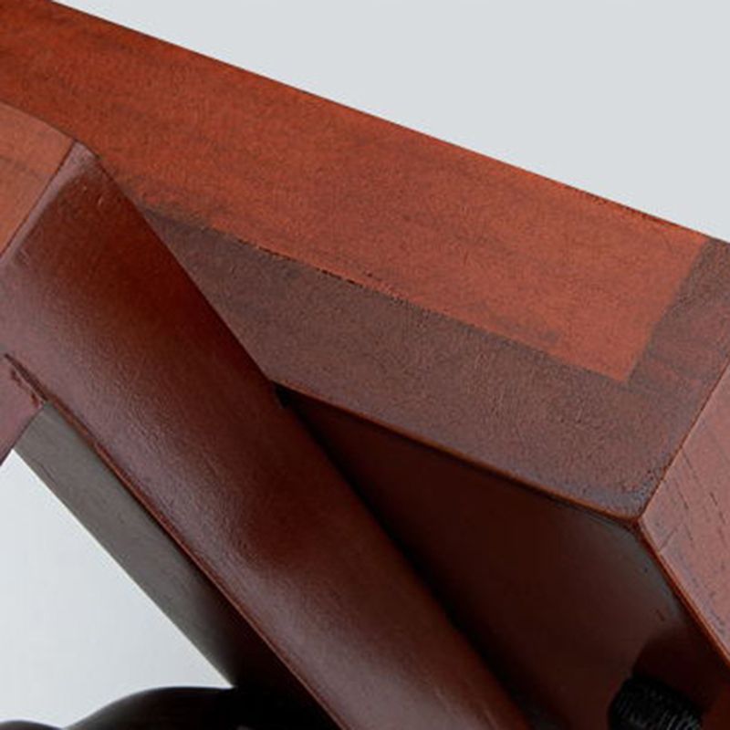 Gangpad semi-inbouw plafondarmatuur hout eenvoudige stijl plafondverlichting in bruin