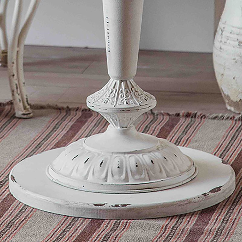 French Country Distressed Wood Coffee Table Set for Living Room