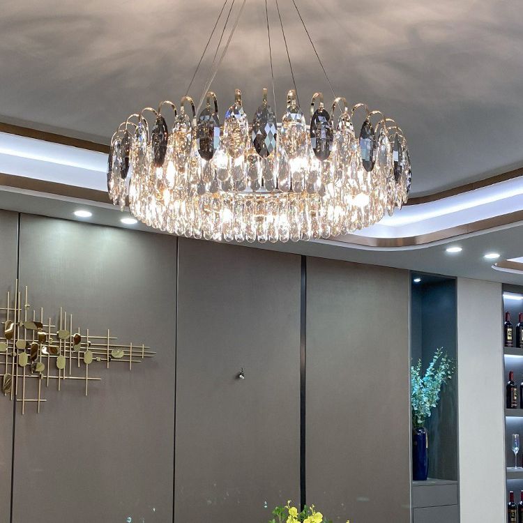 Sphere de salle à manger moderne Sphere Chandelier Prendant Lighting Fixtures Crystal