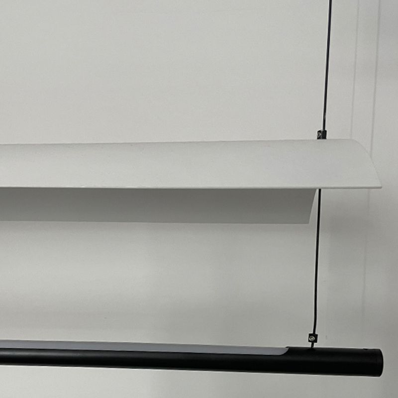 Modern Geometry Island Chandelier de 1 luces Restaurante LED LED LIGHTURES CON SHADE ACRYLIC