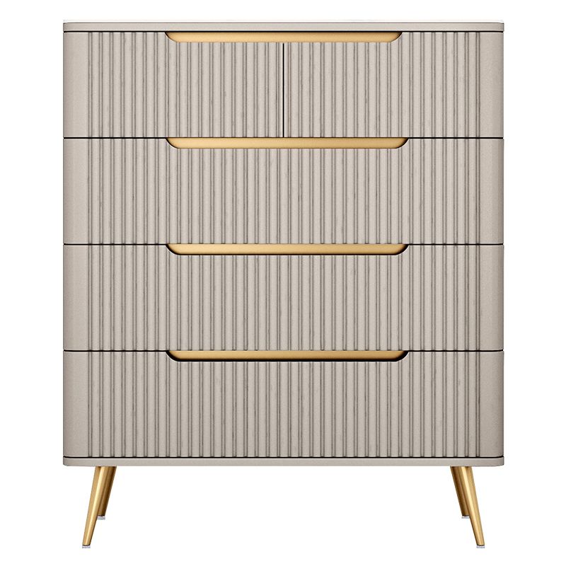 15.75-inch Height Dresser Glam Storage Chest with 4/5 Drawers