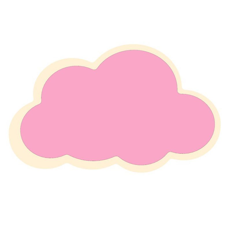 Forme unique en métal applique de murs de style enfant à 1 lumière