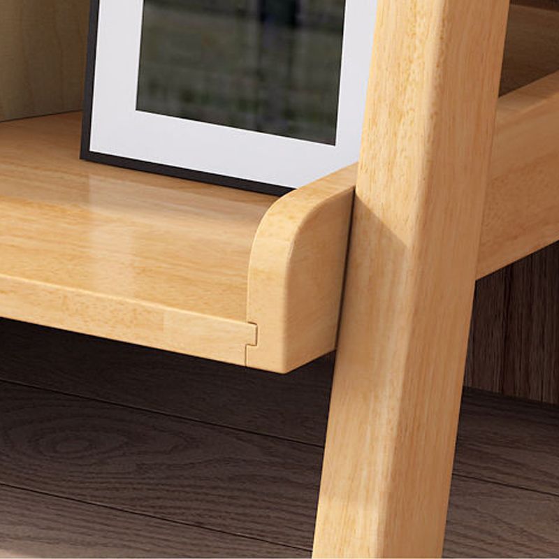 Libreria in legno massiccio in stile contemporaneo libreria aperta per l'home office