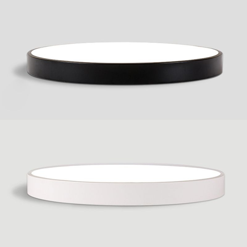 Acryl Ronde Moderne Stijl LED Plafond Licht Minimalisme Woonkamer Flush-mount Lamp