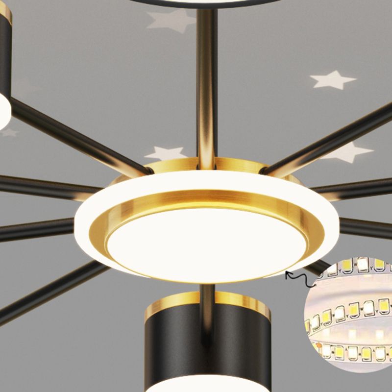 Luz de lujo moderno de estilo led de led de estilo LED Luz para sala de estar