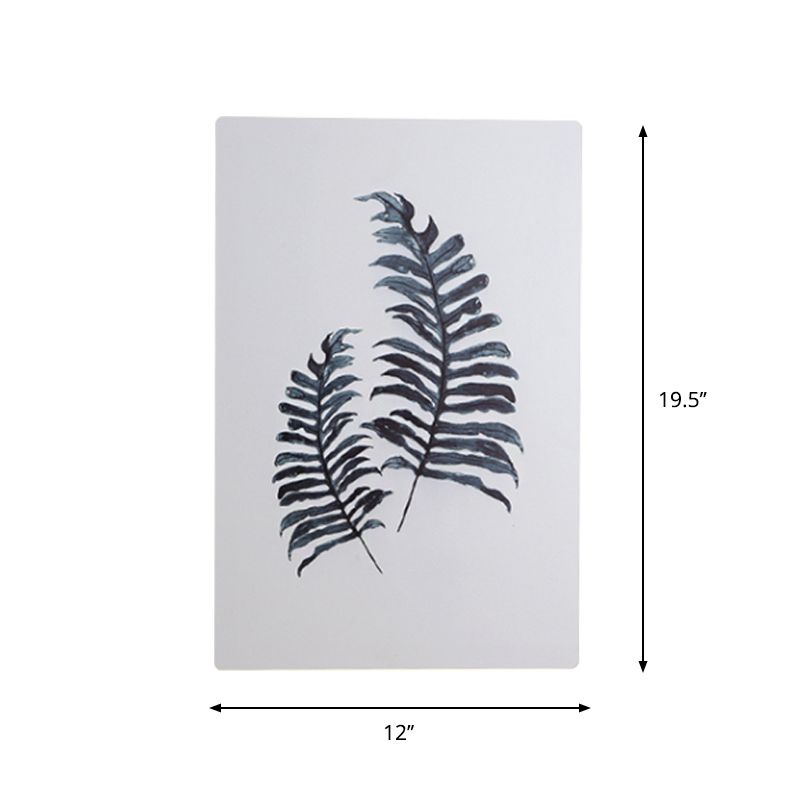 RECTANGE BLANC BANANA BANANE LAVE MURALE LAMPE NORDIQU