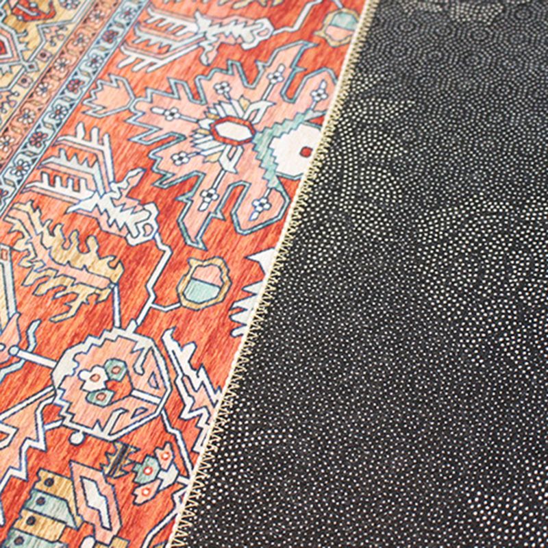 Marokkaans vintage bedrukt tapijt, polyester binnentapijt, antisliptapijt voor woonkamer en slaapkamer