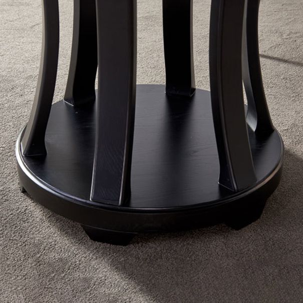 Mesa de comedor estándar moderna Mesa de comedor redonda de mármol con base de pedestal