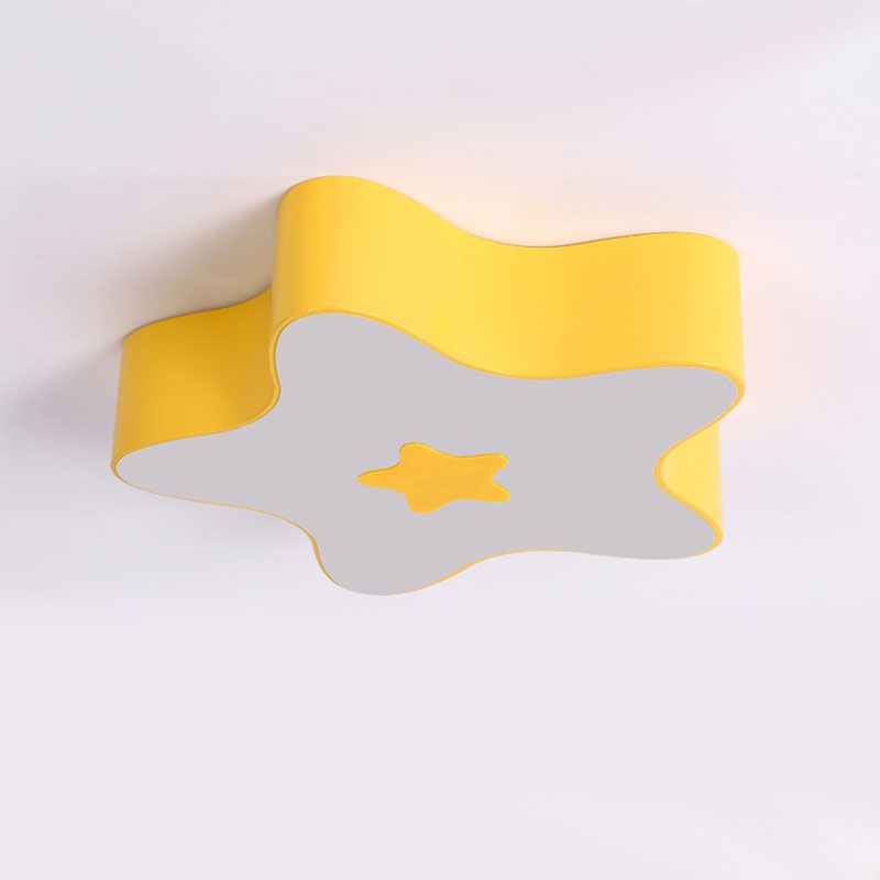 Plafonnier à motif d'étoile 40W LED, plafonnier pour chambre d'enfant