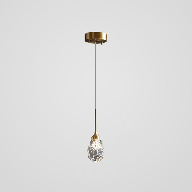 Finitura in ottone Mini Crystal Crystal Light Modern Style Modern Style Light per soggiorno bar Caffetteria bar