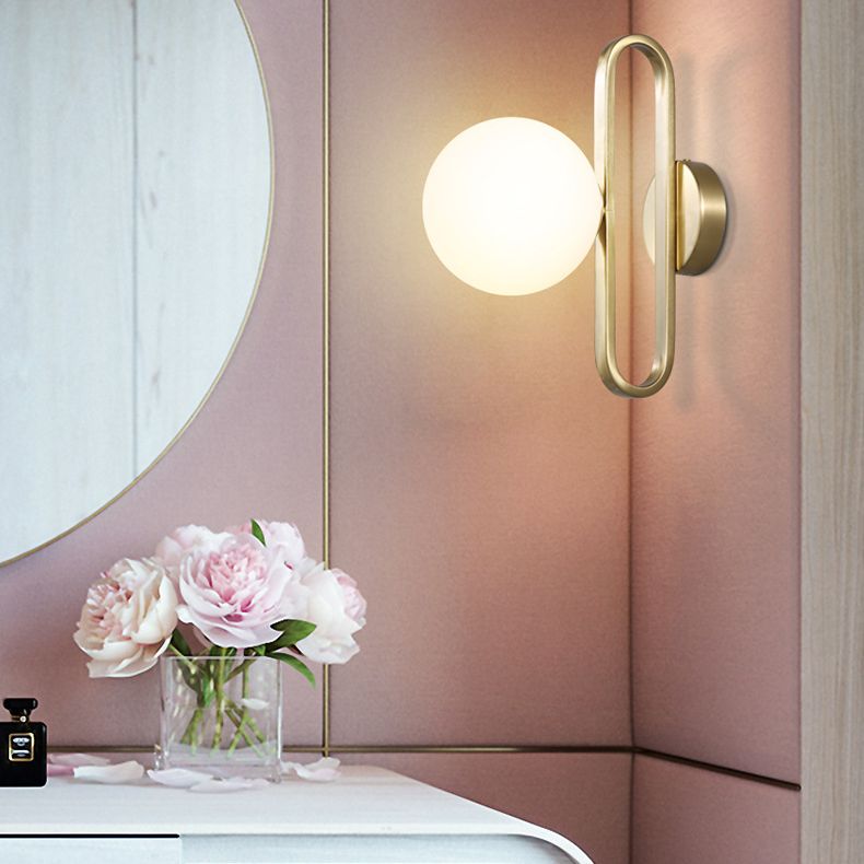 1 application murale de nuance en verre clair de style nordique